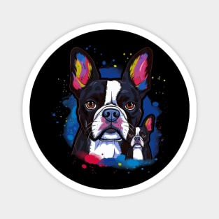 Boston Terrier Fathers Day Magnet